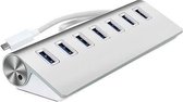 USB Type C (3.1) Naar USB 3.0 Hub / Splitter / Kabel Adapter Verdeler - Geschikt Voor o.a. Apple Macbook & Chromebook - 7 Poorts