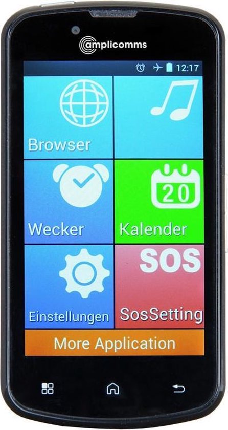 SPC Zeus 4G Pro Coque | Smartphone Anziani Icone Grandi, Pulsante SOS, Configurazione Remota | Android 11, 4GB RAM, 64GB ROM | 13MP, Base Ricarica | Nero - Foto 8