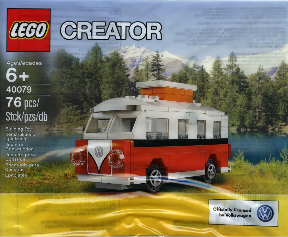 LEGO 40079 Mini VW T1 Camper Van (Polybag) | bol.com