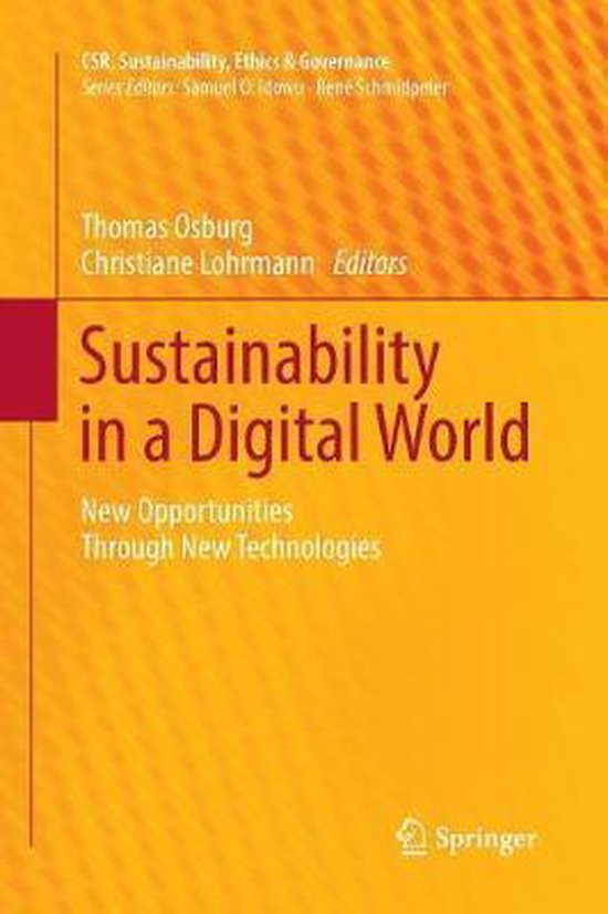 CSR, Sustainability, Ethics & Governance- Sustainability in  ... - cover