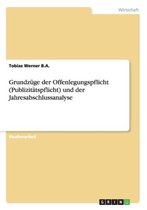 Grundzuge der Offenlegungspflicht (Publizitatspflicht) und der Jahresabschlussanalyse