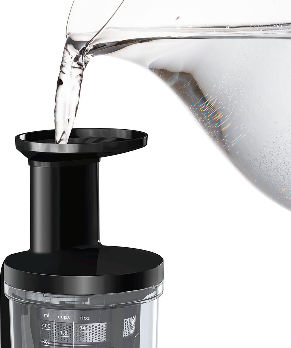 Bosch MESM500W VitaExctract - Slowjuicer - Zwart Wit thumbnail 4