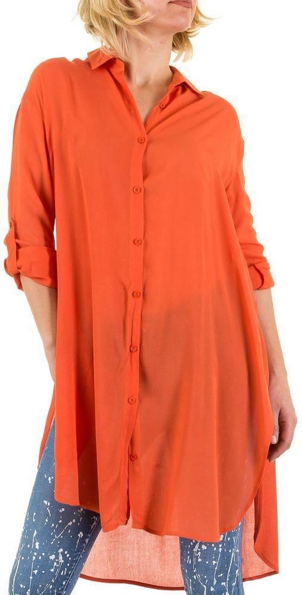 Dames blouse - Oranje | bol
