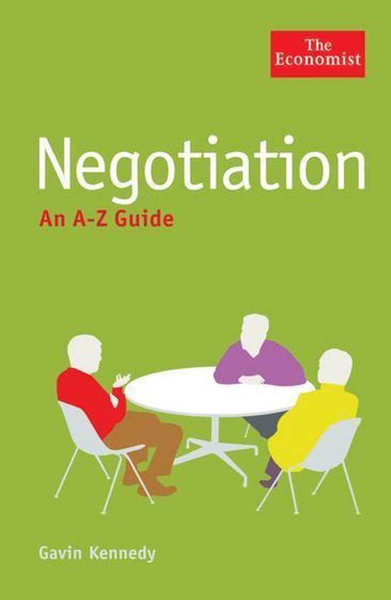 The Economist: Negotiation: An A-Z Guide - cover
