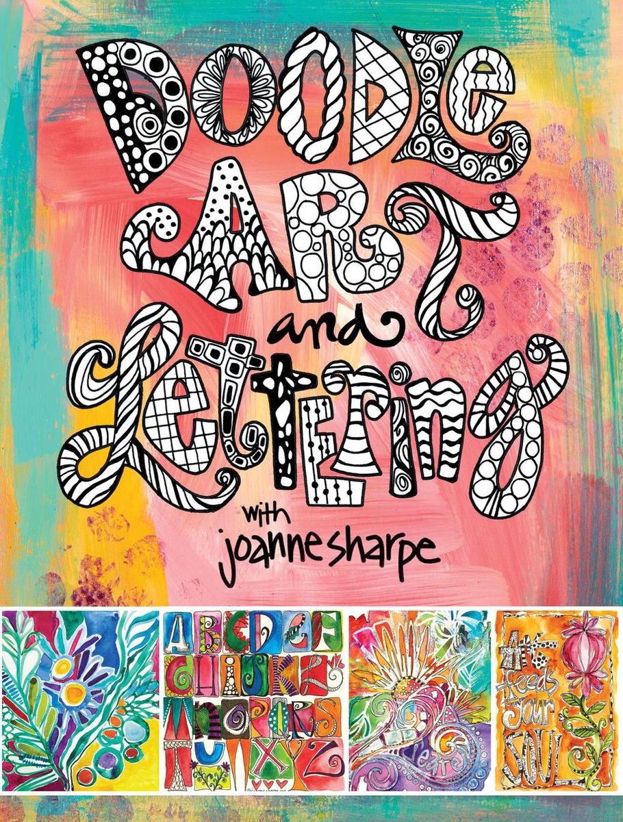 Omslag van Doodle Art and Lettering with Joanne Sharpe