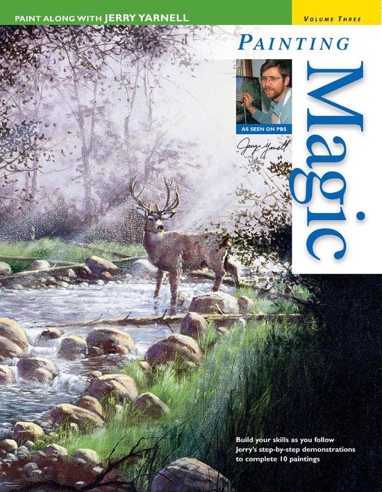 Paint Along with Jerry Yarnell Volume Three - Painting Magic - cover