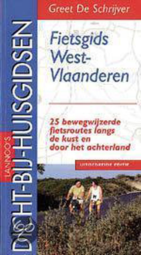 Cover van het boek 'Fietsgids voor West-Vlaanderen'