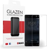 BMAX Nokia 5 Glazen Screenprotector Full Cover 3D | Dekt afgeronde schermranden volledig | Beschermglas | Tempered Glass