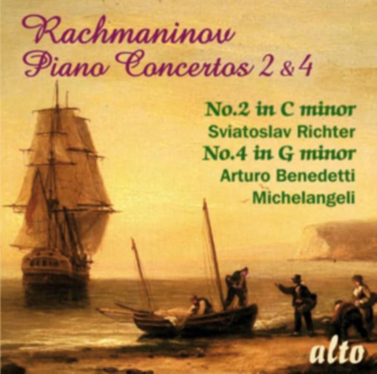 Richter/Michelangeli/Warsaw Philhar - Piano Concertos No.2 & No.4