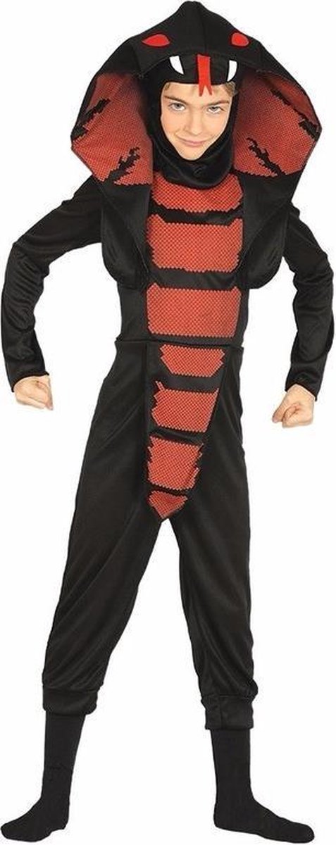 R zak Top Halloween - Cobra ninja slangen kostuum voor jongens - dierenpak 110/116 |  bol.com