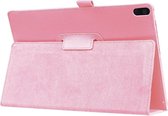 Shop4 - Lenovo Tab 4 10 Plus Hoes - Book Cover Lychee Roze