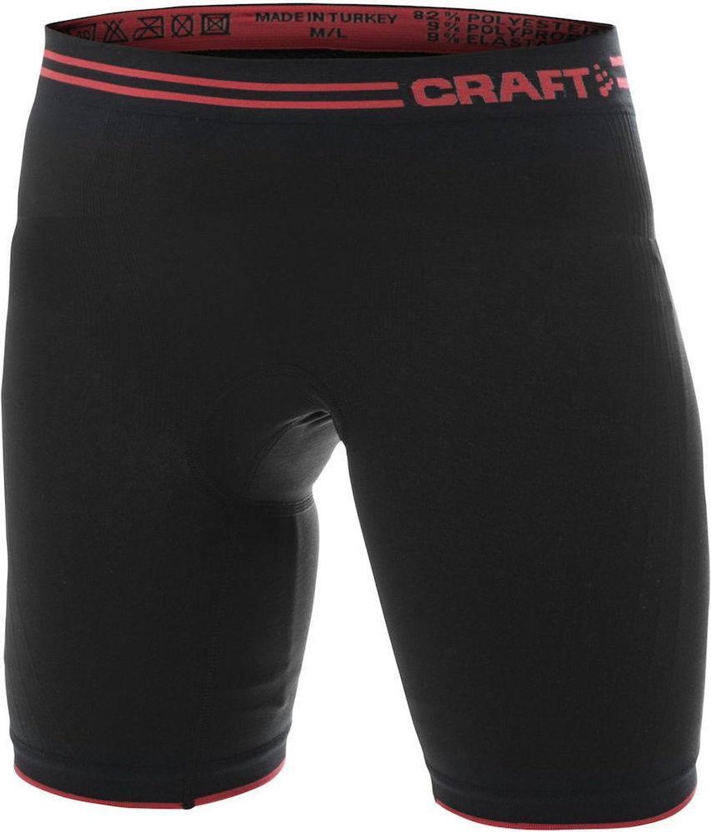 Craft Seamless Cool - Fiets Boxershort met zeem - Heren – Zwart – Maat XS-S