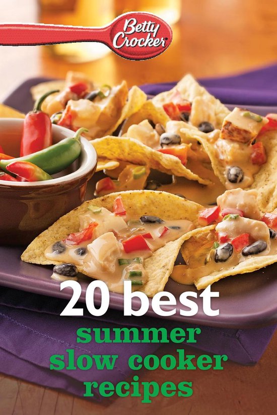 Betty Crocker 20 Best Summer Slow Cooker Recipes - cover