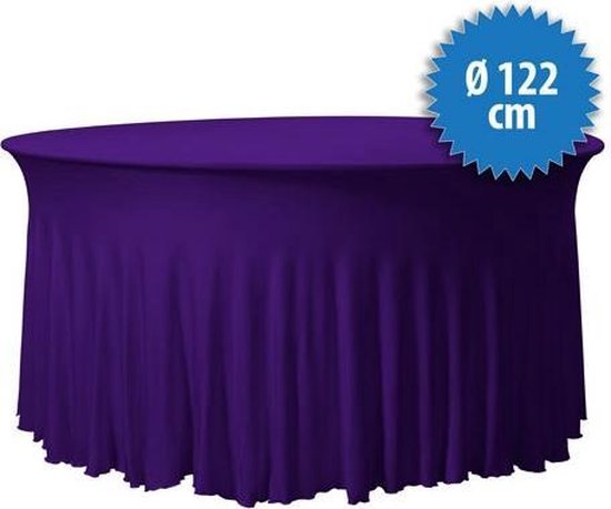 Jupe de table Cover Up Surf - Ø122cm - Violet
