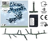 Clusterverlichting / Kerstverlichting / Kerstboomverlichting / Lichtsnoer - Wit - 30 Meter