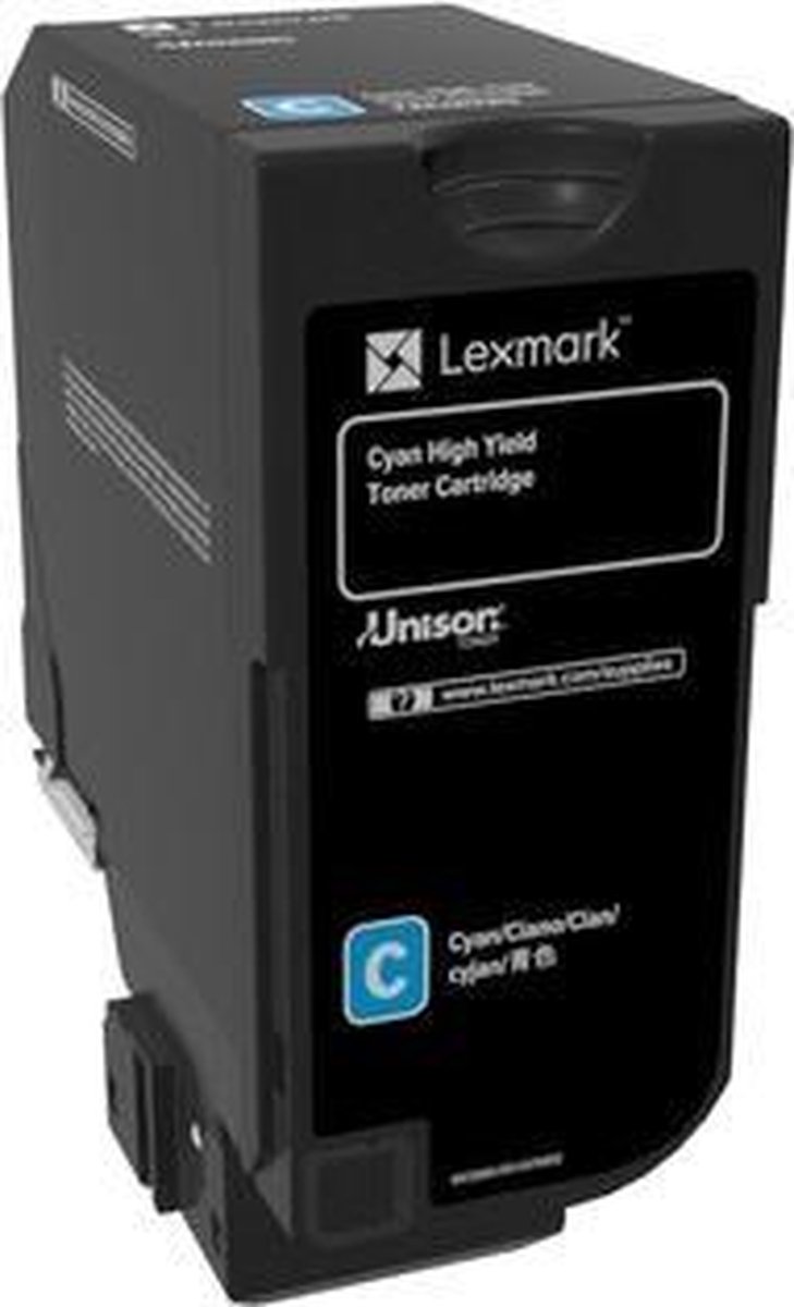 Lexmark CS725 tonercartridge 1 stuk(s) Origineel Cyaan