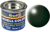 Revell verf voor modelbouw zijdemat donkergroen kleurnummer 363