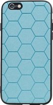 iPhone 6 / 6s Hexagon Hard case Blauw