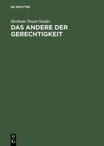 Das Andere Der Gerechtigkeit Moraltheorie Im Kontext Der Geschlechterdifferenz
