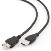 Gembird, USB 2.0 A-plug A-socket 4,5m cable
