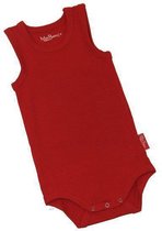 KinderBasics Romper Unisex Hemdmodel - Rood - 62