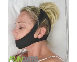 Zeer comfortabele Anti-Snurk Kinband, snurkband, hoofdband die goed blijft zitten, geeft nachtrust, uniseks, stopt snurken Snurk band