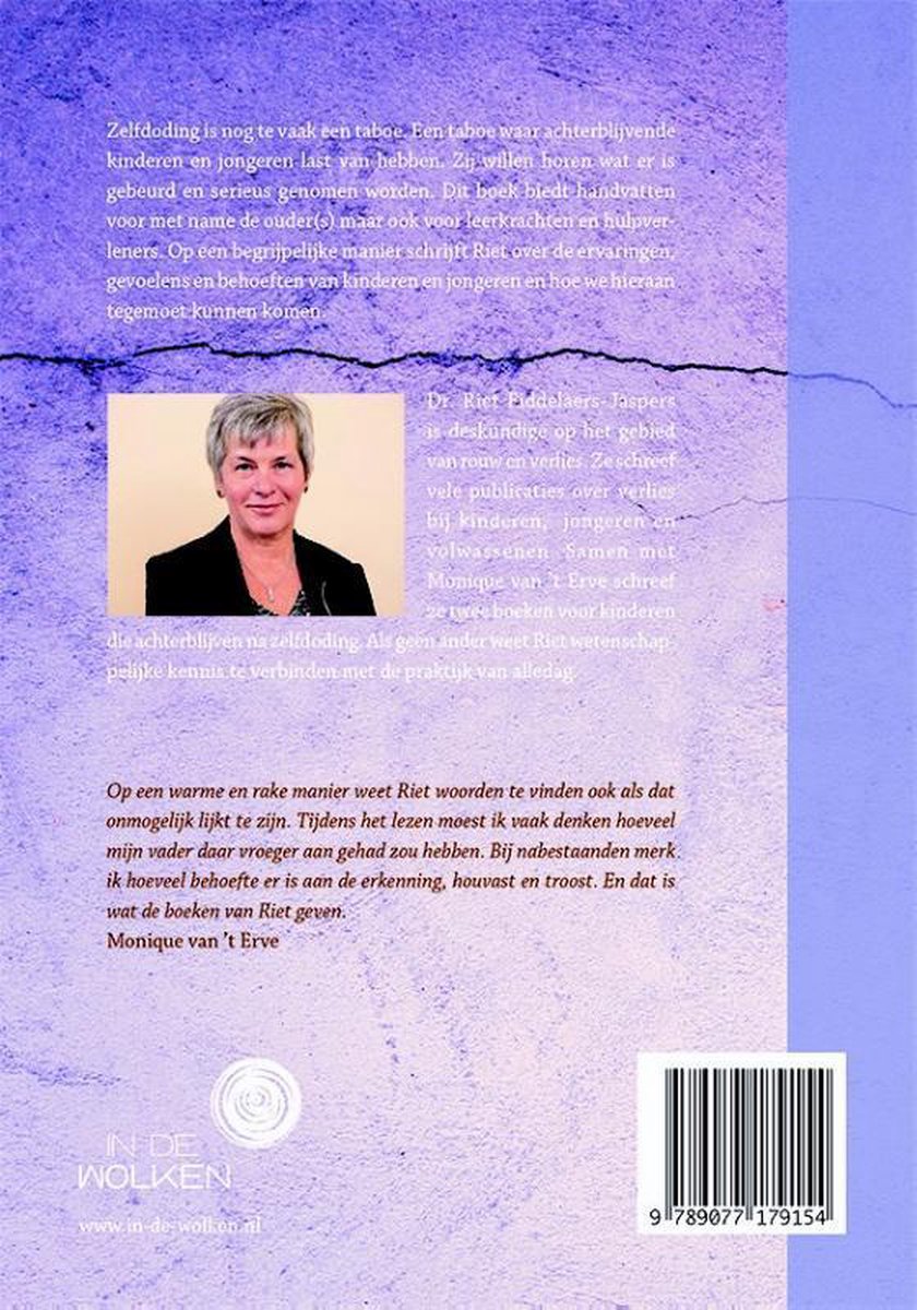 Kon je dan niet blijven voor mij? - back cover