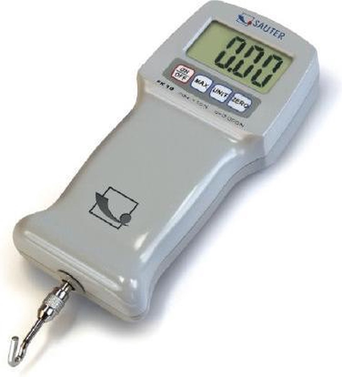 Sauter FK 250 Digitale krachtmeter 250 N Kalibratie Fabrieksstandaard (zonder certificaat)