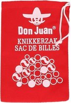 Rode knikkerzak Don Juan
