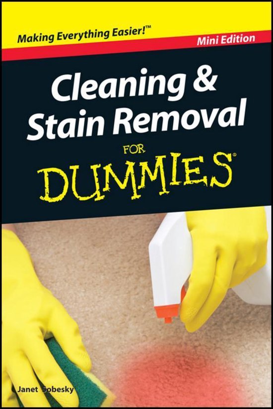 Cleaning and Stain Removal For Dummies, Mini Edition (ebook),