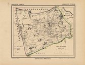 Historische kaart, plattegrond van gemeente Venraij in Limburg uit 1867 door Kuyper van Kaartcadeau.com