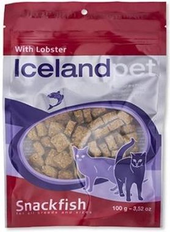Iceland Pet Cat Treat Lobster 1 x 100g bol.