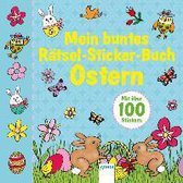 Mein buntes Rätsel-Sticker-Buch. Ostern