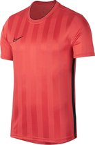 Nike Breathe Academy T-shirt Heren Sportshirt - Maat S  - Mannen - roze/zwart