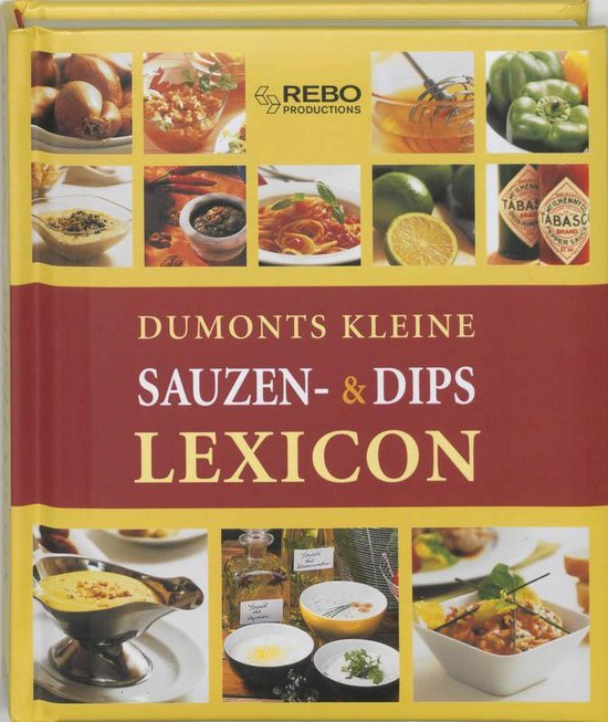 Cover van het boek 'Dumonts kleine Sauzen en dips lexicon' van K. Muller-Urban
