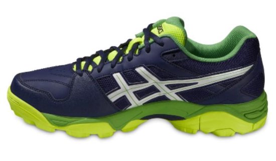 Asics Gel-Lethal MP6 - Hockeyschoenen - Mannen - Maat 46.5 - Navy/Groen/Wit
