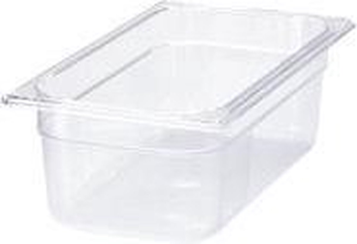 Goedkoopste Rubbermaid 117P Rechthoekig Pan 3,8 l Transparant 6 stuk(s