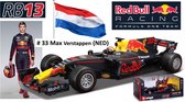 Burago Red Bull Max Verstappen 1:18 RB13 race speelgoed auto schaalmodel
