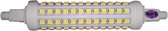 R7s staaflamp | 118x22mm | LED 10W=100W halogeenlamp | warmwit 3000K | dimbaar