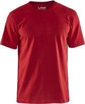 Blåkläder 3300-1030 T-shirt Rood maat XS