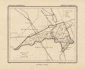 Historische kaart, plattegrond van gemeente Terheyden in Noord Brabant uit 1867 door Kuyper van Kaartcadeau.com