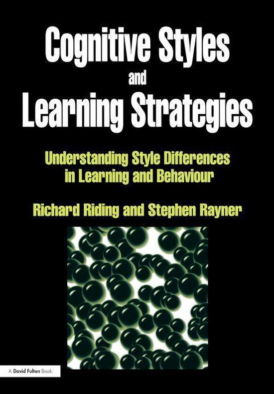 Cognitive Styles and Learning Strategies - cover