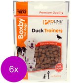 Proline Boxby Duck Trainers - Hondensnacks - 6 x Eend 100 g