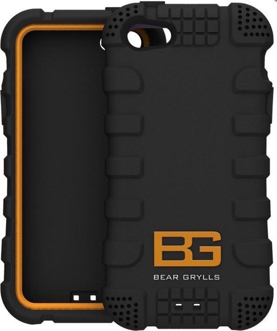 Bear Grylls Action Case iPhone 5 & 5S Siliconen Hoes Jet Black | bol.