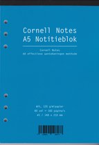 Aanvulling / Navulling A5 Cornell Notes Notitiepapier voor Planners - Wit - 120 g/m²