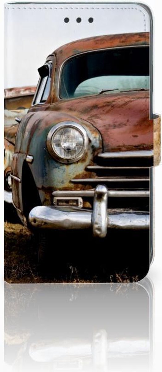 Apple iPhone Xr Telefoonhoesje met foto Vintage Auto