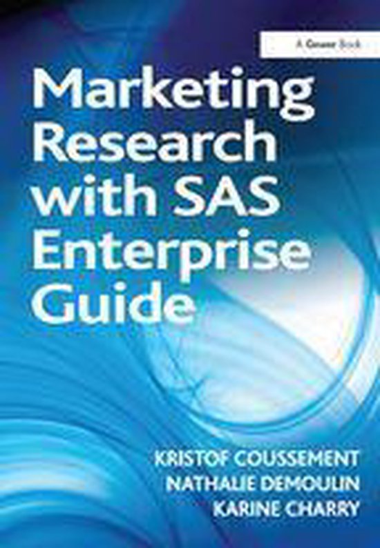 Marketing Research with SAS Enterprise Guide - cover