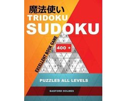 Tridoku Logic Puzzle- Tridoku Sudoku. Excellent book game.
