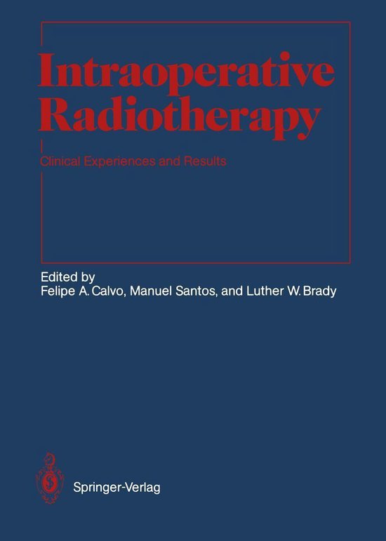 Medicine (R0) - Intraoperative Radiotherapy - cover