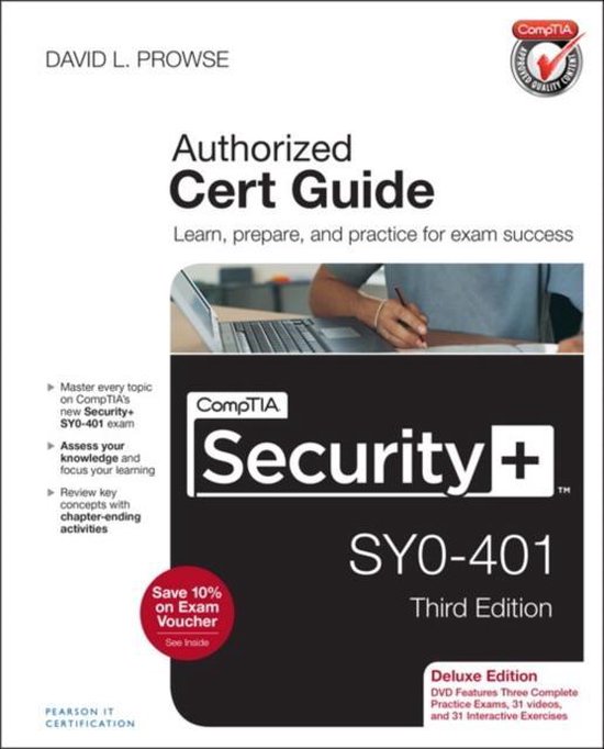 Comptia Sec+ Sy0 401 Auth Cert Gde Del E - cover